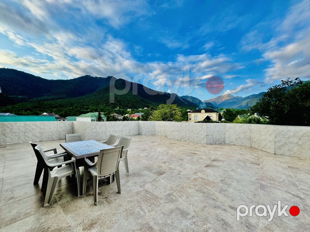 İcarəyə verilir 4 otaqlı həyət evi/bağ evi 350 m² — Ev, villa, Qəbələ (5)