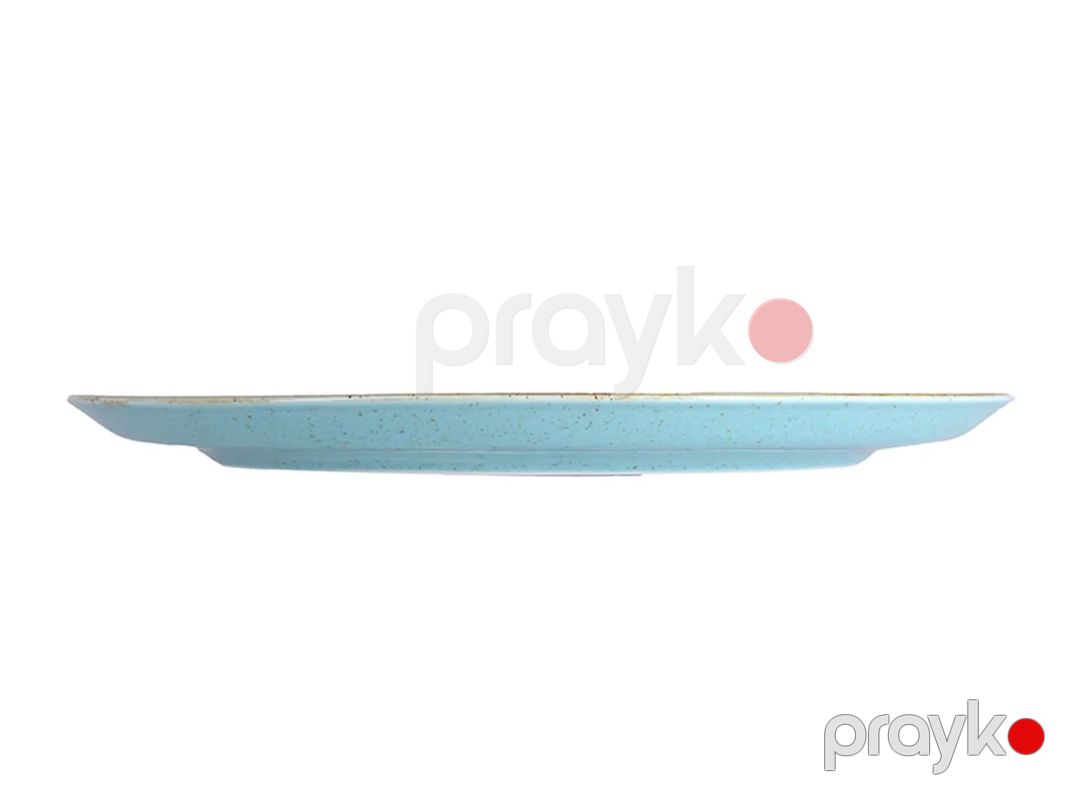 Boşqab Porland Seasons, farfor, firuzəyi, 24 sm — Mallar, Bakı (2)
