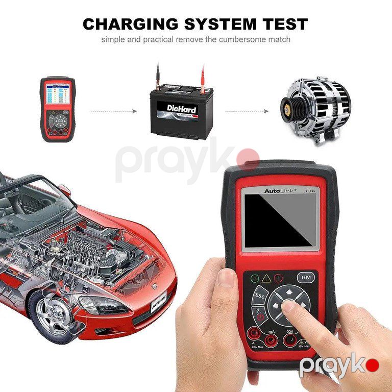 Diaqnostika cihazı "Autel AutoLink AL539" — Ehtiyat hissələri və aksesuarlar, Mingəçevir (2)