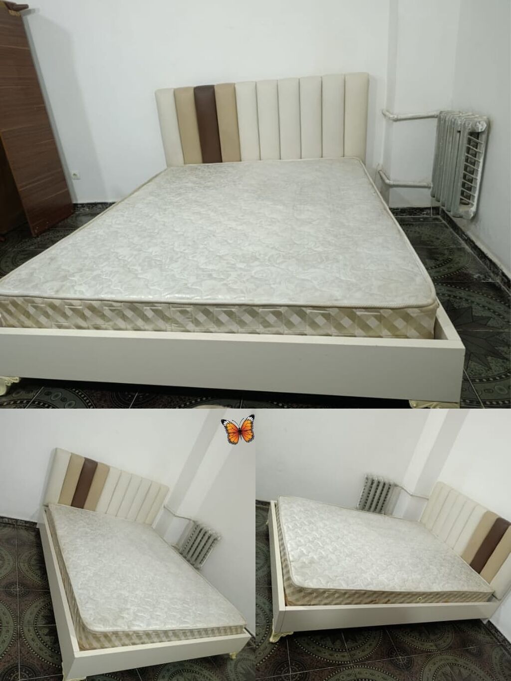 Fabrik istehsalı taxt 150m yaxşı vəziyyətdə 160/2 unvan H. Aslanov — Yataqlar, Mehdiabad