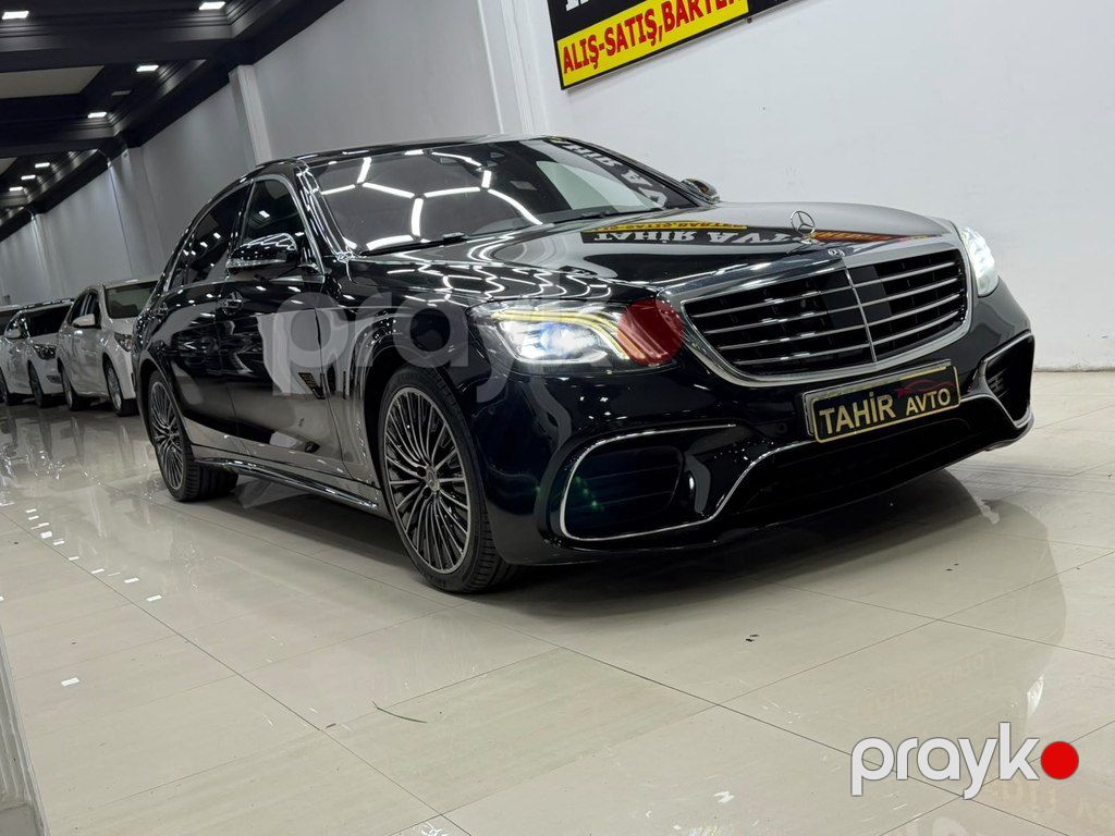 Mercedes S 350 d, 2.9 L, 2018 il, 168 000 km — Avtomobillər, Bakı (4)