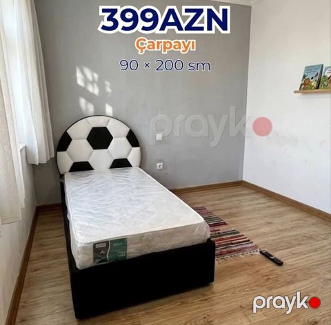 Oğlan üçün, Yeni, Çarpayı, Bazasız, Matras ilə, Siyirməsiz — Bakı