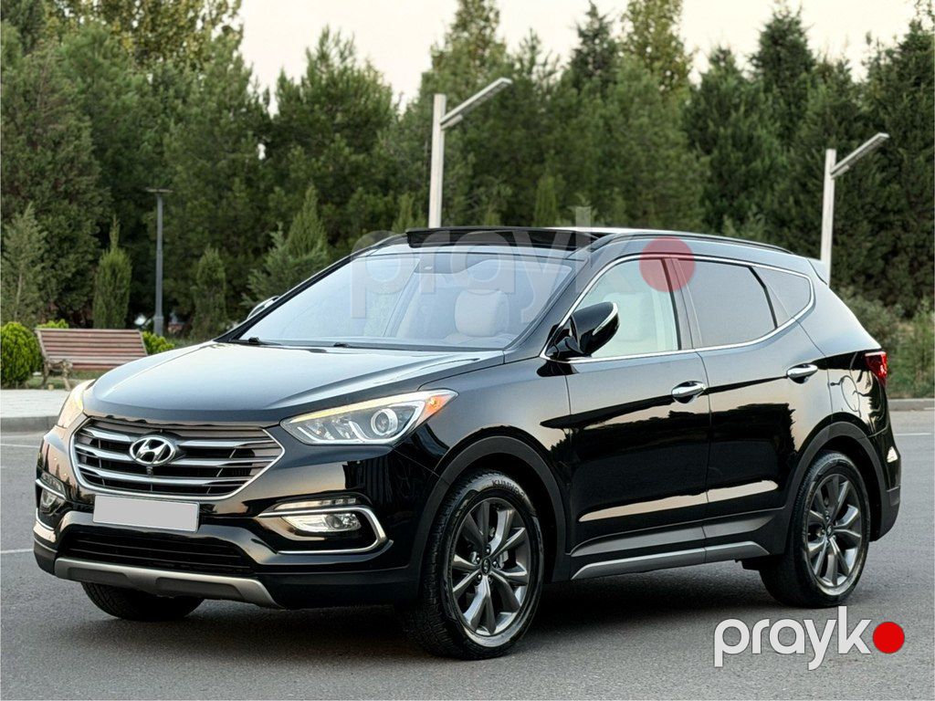 Hyundai Santa Fe, 2.0 L, 2017 il, 134 000 km — Avtomobillər, Gəncə (5)