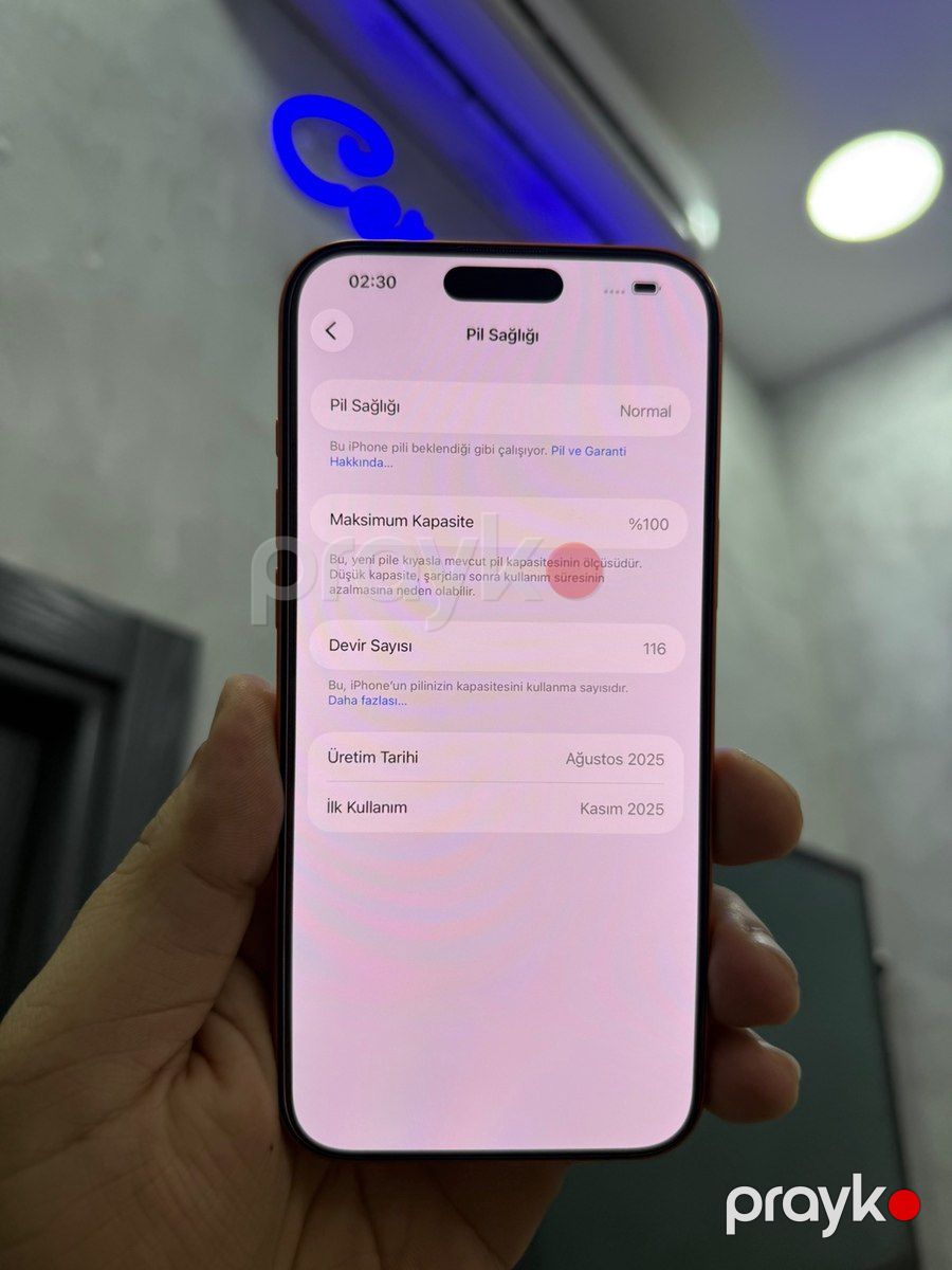 Apple iPhone 17 Pro Max Cosmic Orange 256GB/12GB — Smartfonlar, Bakı (4)