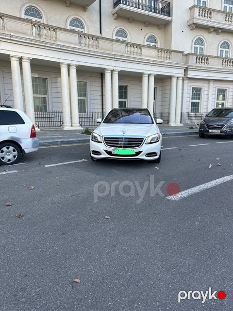 Mercedes S 550 e, 3.0 L, 8.7 kWh, 2016 il, 162 000 km — Bakı