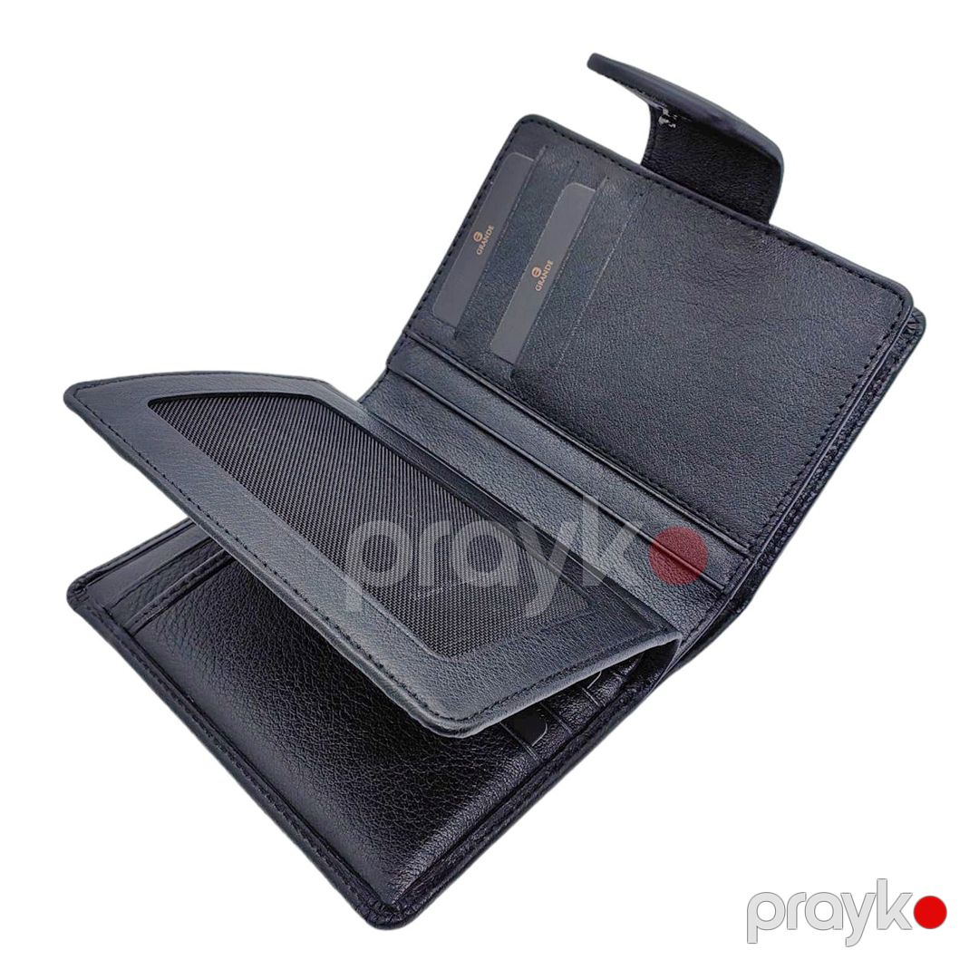 Qadınlar üçün dəri pul kisəsi Grande 2609_1 qara — Mallar, Bakı (3)