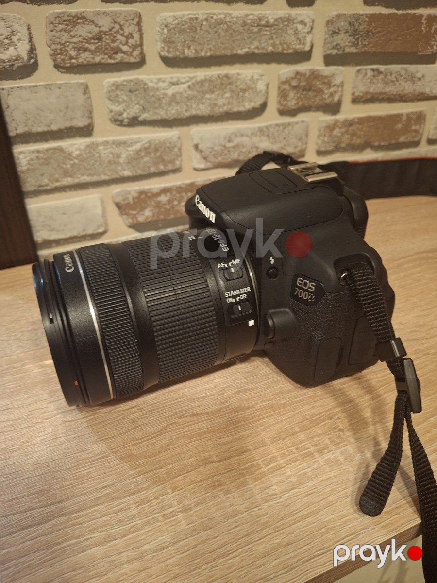 Canon EOS 700D + 18-135mm IS obyektiv — Foto və video texnikası, Bakı (3)
