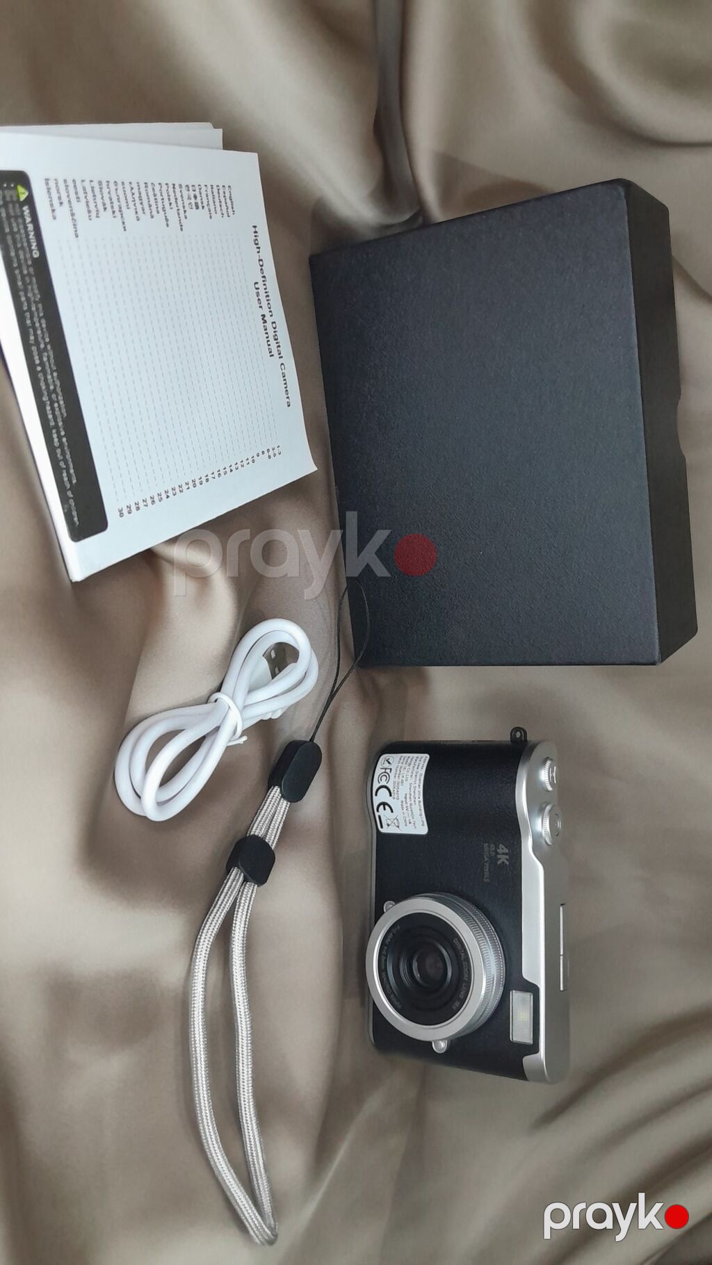 4K rəqəmsal foto/video kamera – yüngül, portativ, gündəlik çəkilişlər — Fotoaparat, Bakı (2)