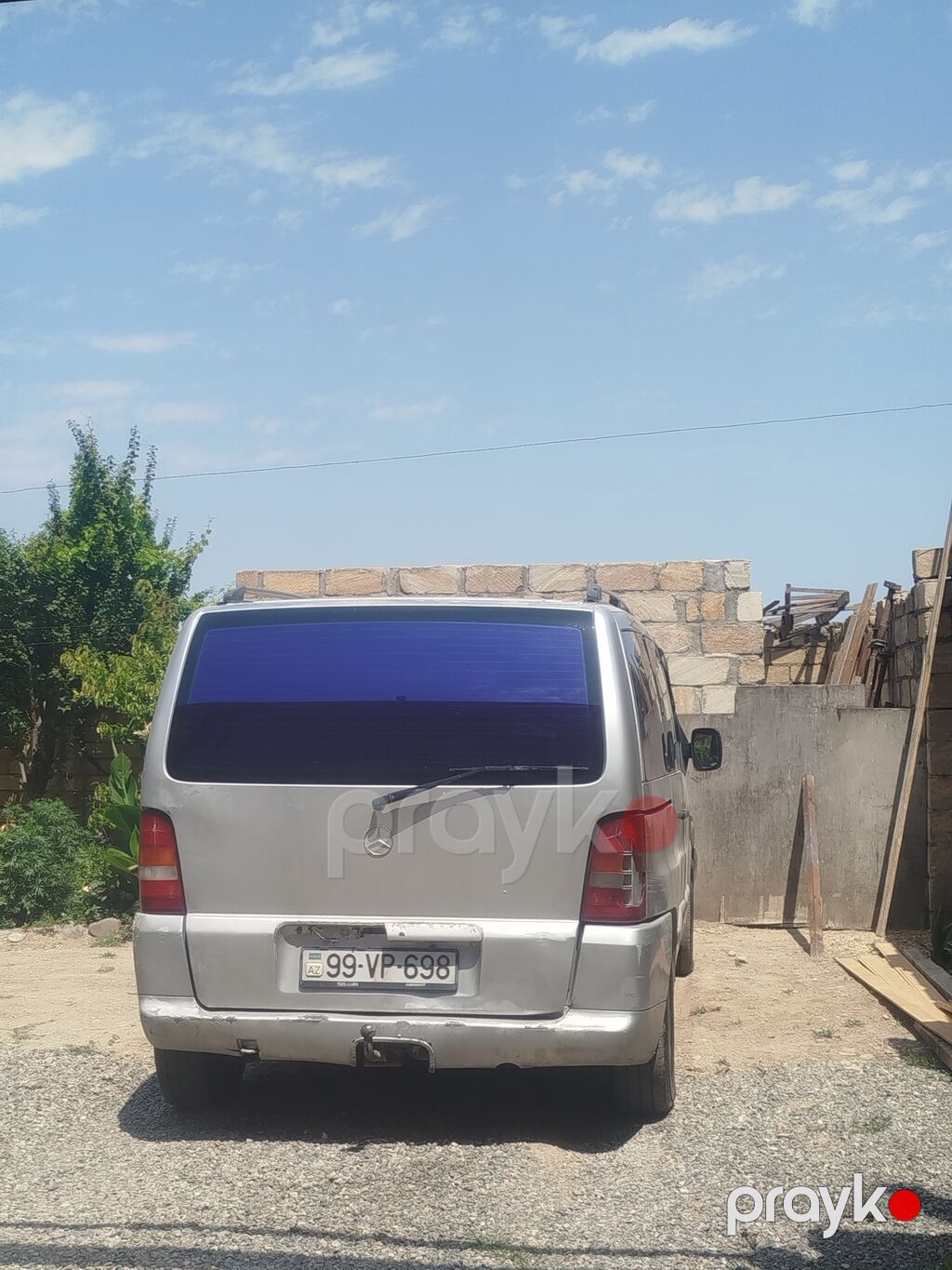 Mercedes-Benz Vito mikroavtobus - Korpus: gümüşü rəng, 3 yan qapı — Avtomobillər, Gəncə (3)