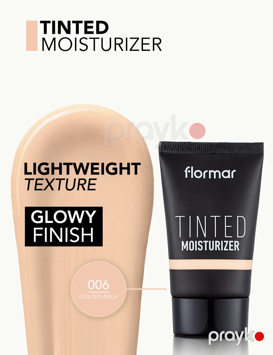 Tonlaşdırıcı krem Flormar Moisturizer 006 Golden Beige 30 ml — Mallar, Bakı (3)