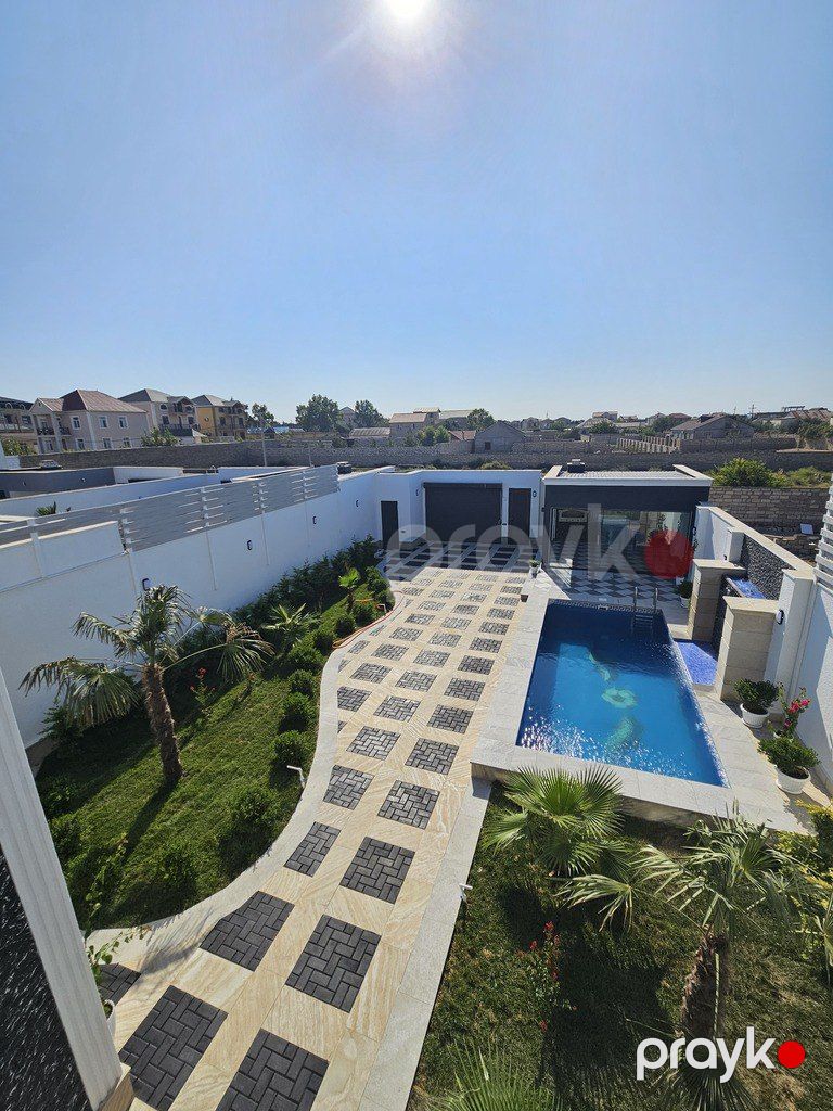 Satılır 5 otaqlı həyət evi/bağ evi 200 m² — Ev, villa, Bakı (12)