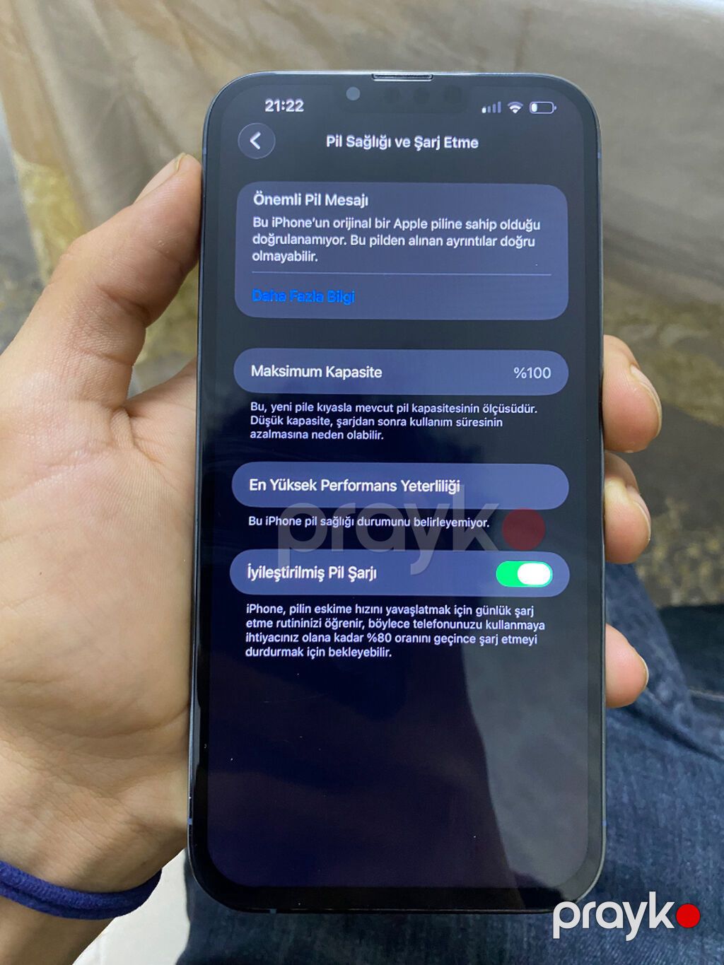IPhone 13 Pro Max, 256 GB, Mavi, Face ID — Apple iPhone, Bakı (8)
