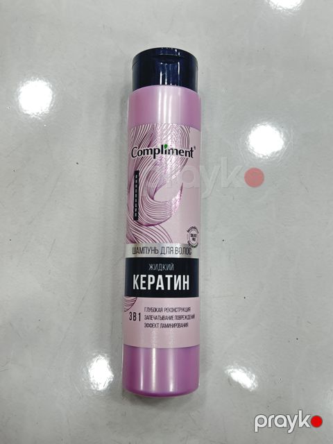 Şampun saçlar üçün Compliment Maye keratin 3-ü 1-də 335 ml — Bakı