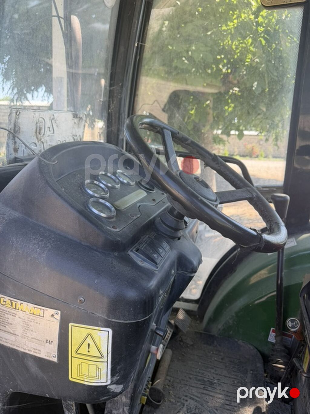 Catmann 55A təkərli traktor - Marka/model: Catmann 55A - Güc sinfi — Traktorlar, Xaçmaz (4)