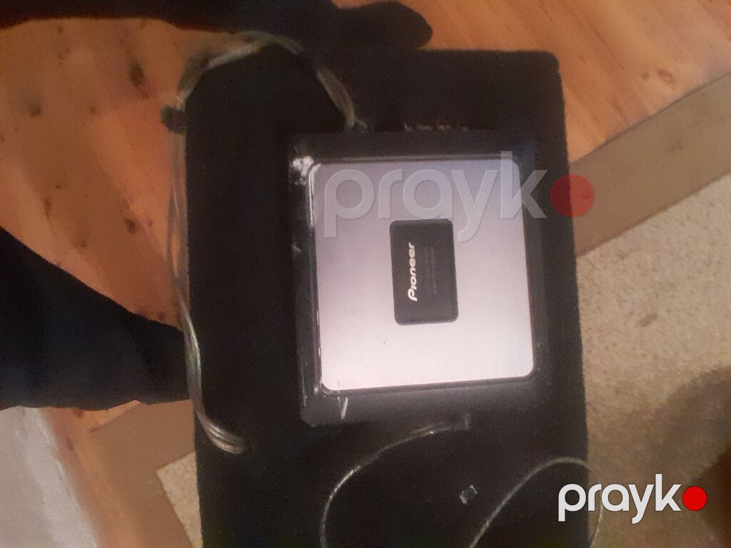 Pioneer avtomobil audio dəsti - İki ədəd Pioneer subwoofer qutuda — Avtomobil akustikası, Digah (3)