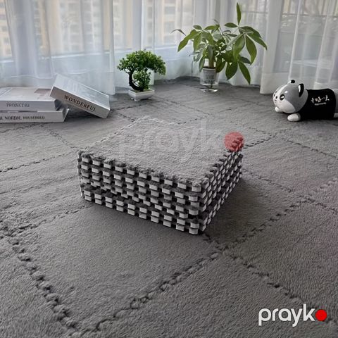 Xalça, tünd boz, 30x30 sm, 20 əd — Bakı