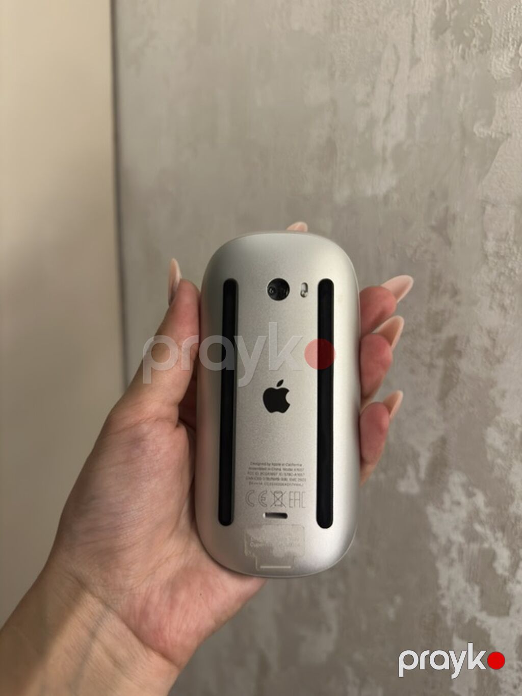 Apple Magic Mouse 2 (ağ) + qutusu ilə - Multi-Touch səth — Klaviaturalar və siçanlar, Digah (4)