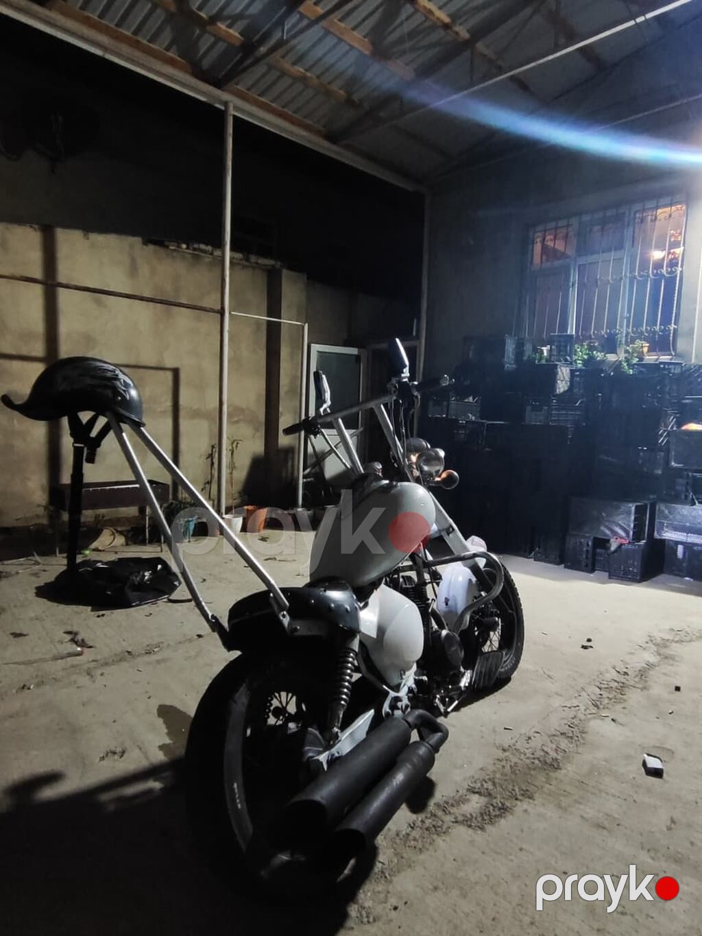 Bobber/Chopper üslubunda xüsusi yığılmış motosiklet Xüsusiyyətlər — Motosikletlər, Bakı (3)