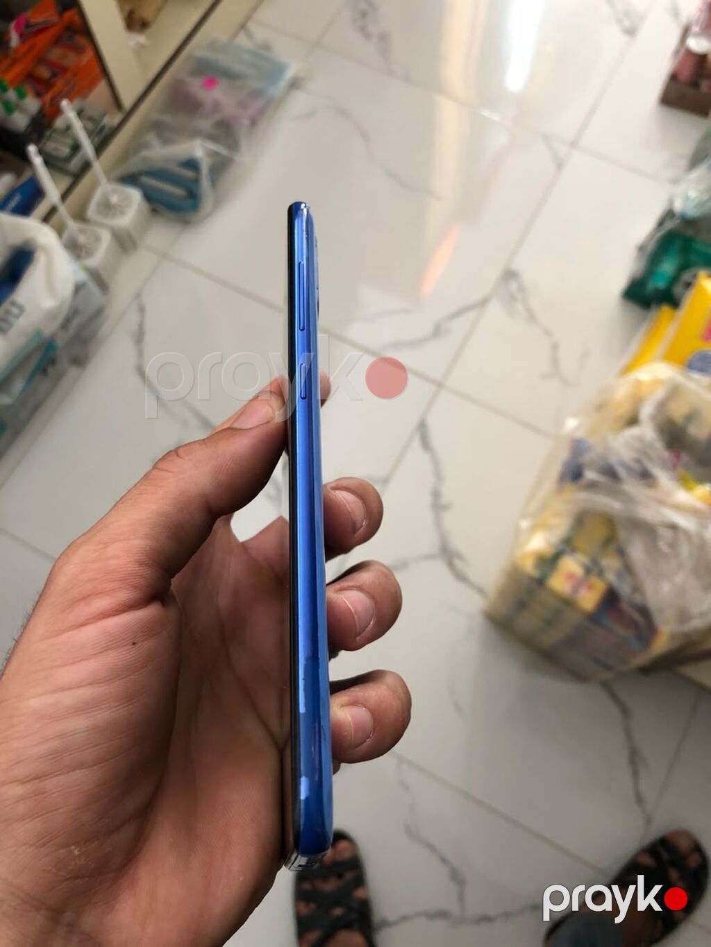 Samsung Galaxy A70, 128 GB, rəng - Göy, Barmaq izi — Samsung, Şirvan (3)