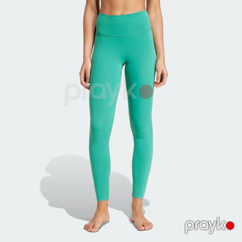 Qadınlar üçün leqqins Adidas All Me 7/8 L JI8358, yaşıl, poliester/elastan, ölçü M — Bakı