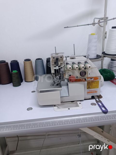 Yamata FY757D overlok tikiş maşını - 3/4 iplikli overlok sistemi — Bakı