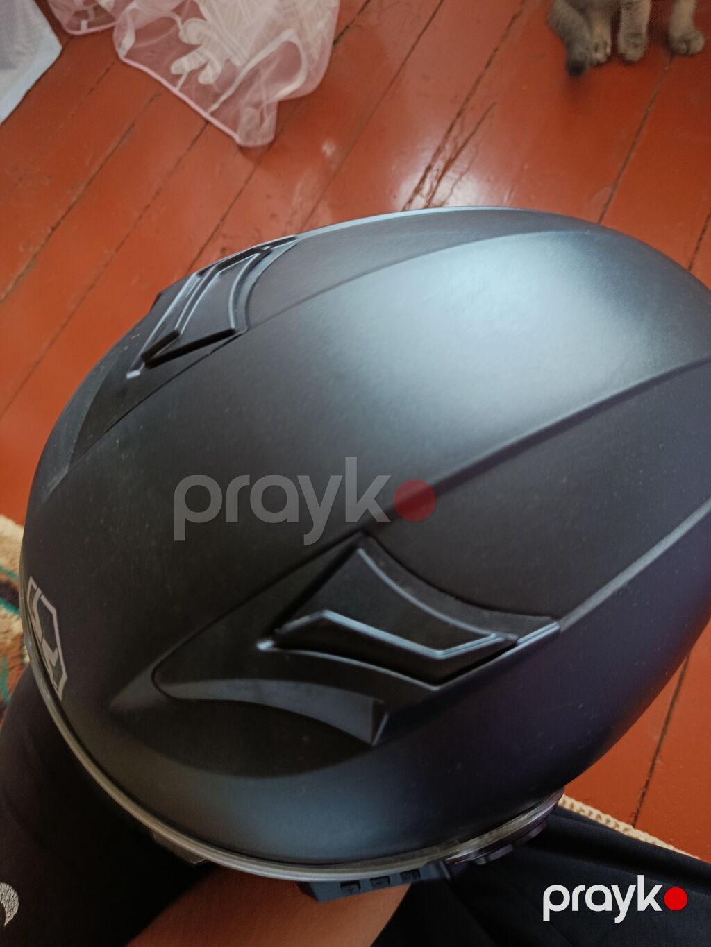 AXK motosiklet dəbilqəsi Cəmi 2 həftə olar alınıb az işlənib Sadəcə — Motosiklet geyimi, Bakı (5)