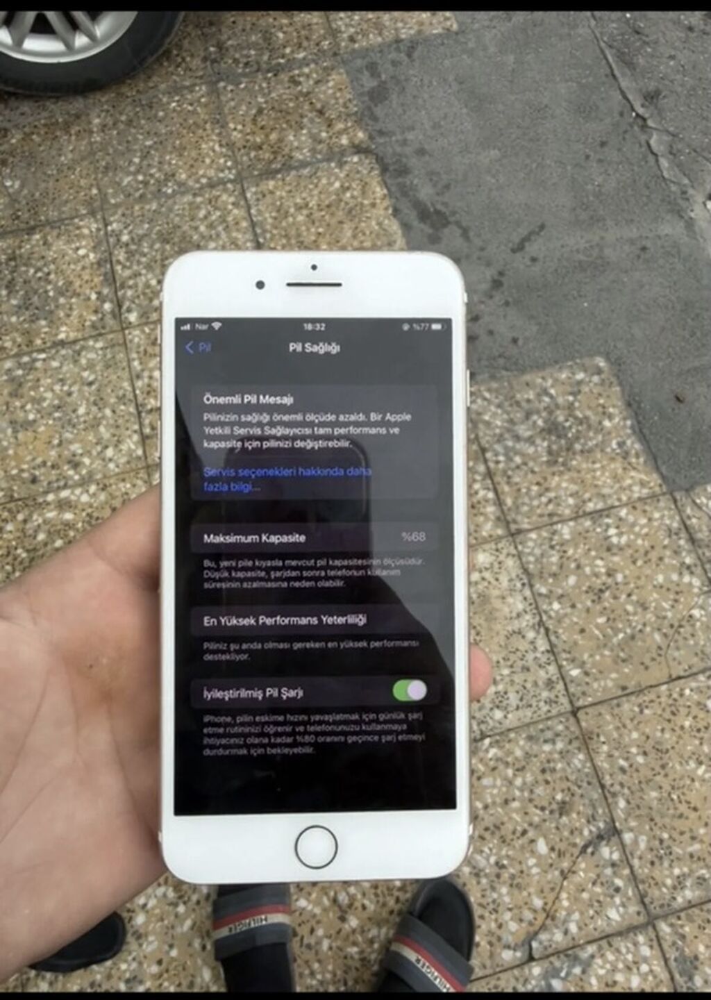IPhone 7 Plus, 128 GB, Qızılı, Barmaq izi — Apple iPhone, Bakı (5)