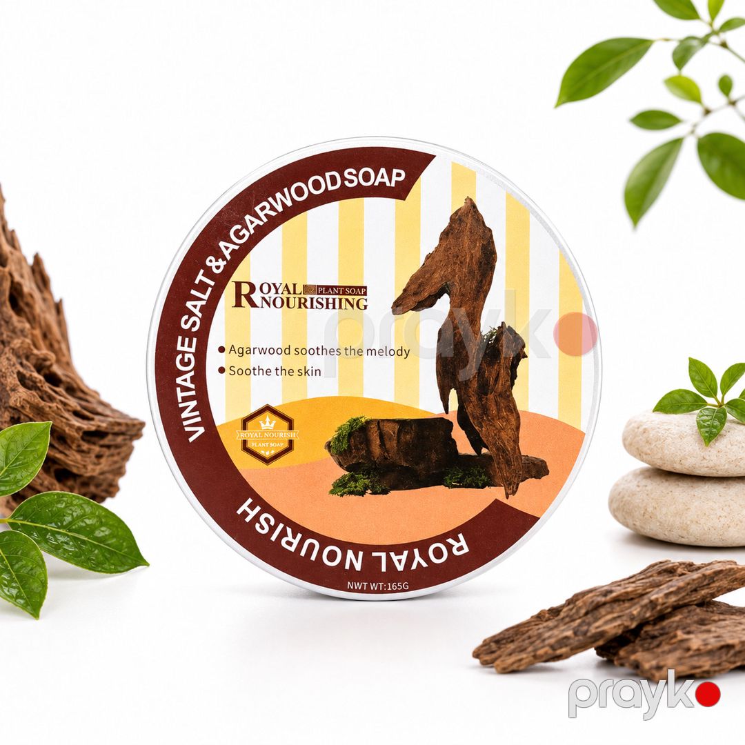 Bərk sabun Royal Nourishing Vintage Salt & Agarwood 165 q — Mallar, Bakı