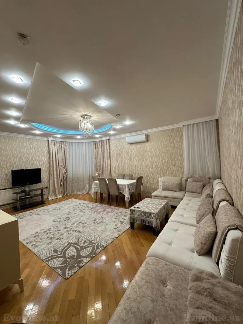 Kirayə verilir 3 otaqlı Mənzil Yeni tikili 145 m² Bakı, Yasamal r., Elmlər Akademiyası m — Bakı