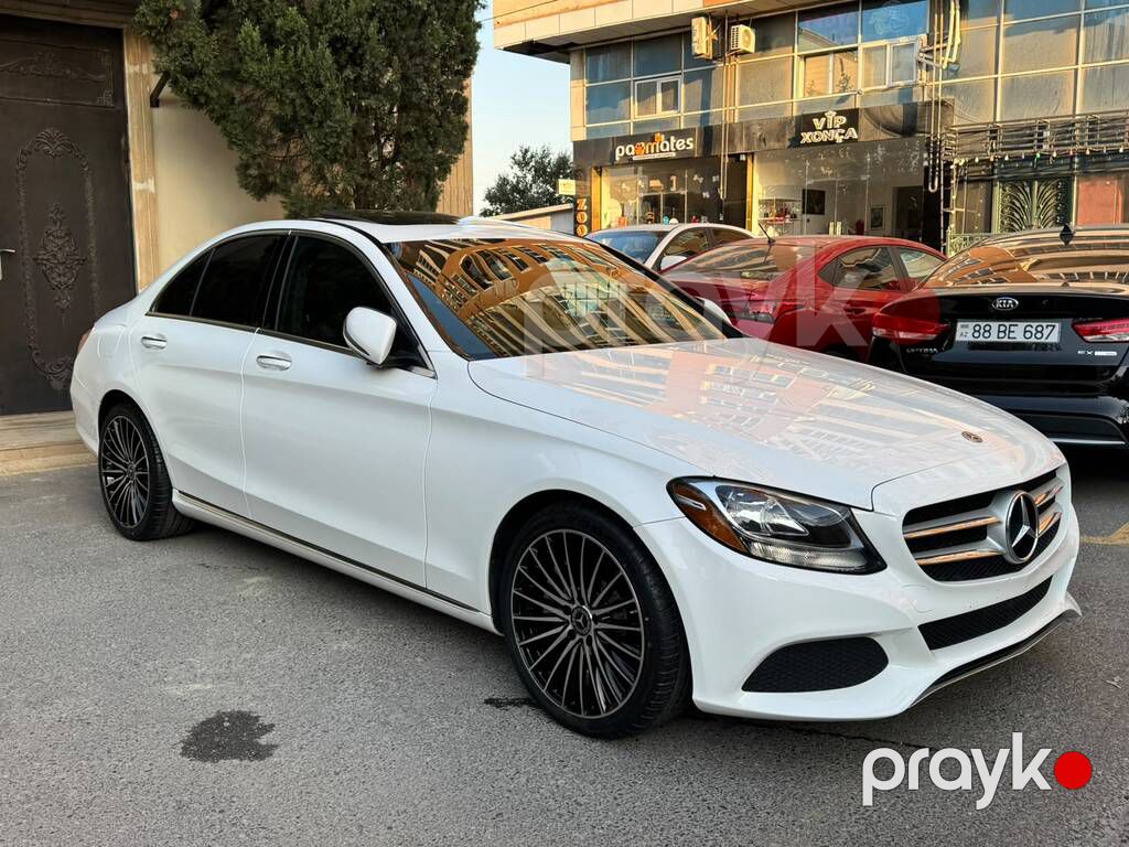 Mercedes C 300, 2.0 L, 2018 il, 63 940 km — Avtomobillər, Bakı (5)