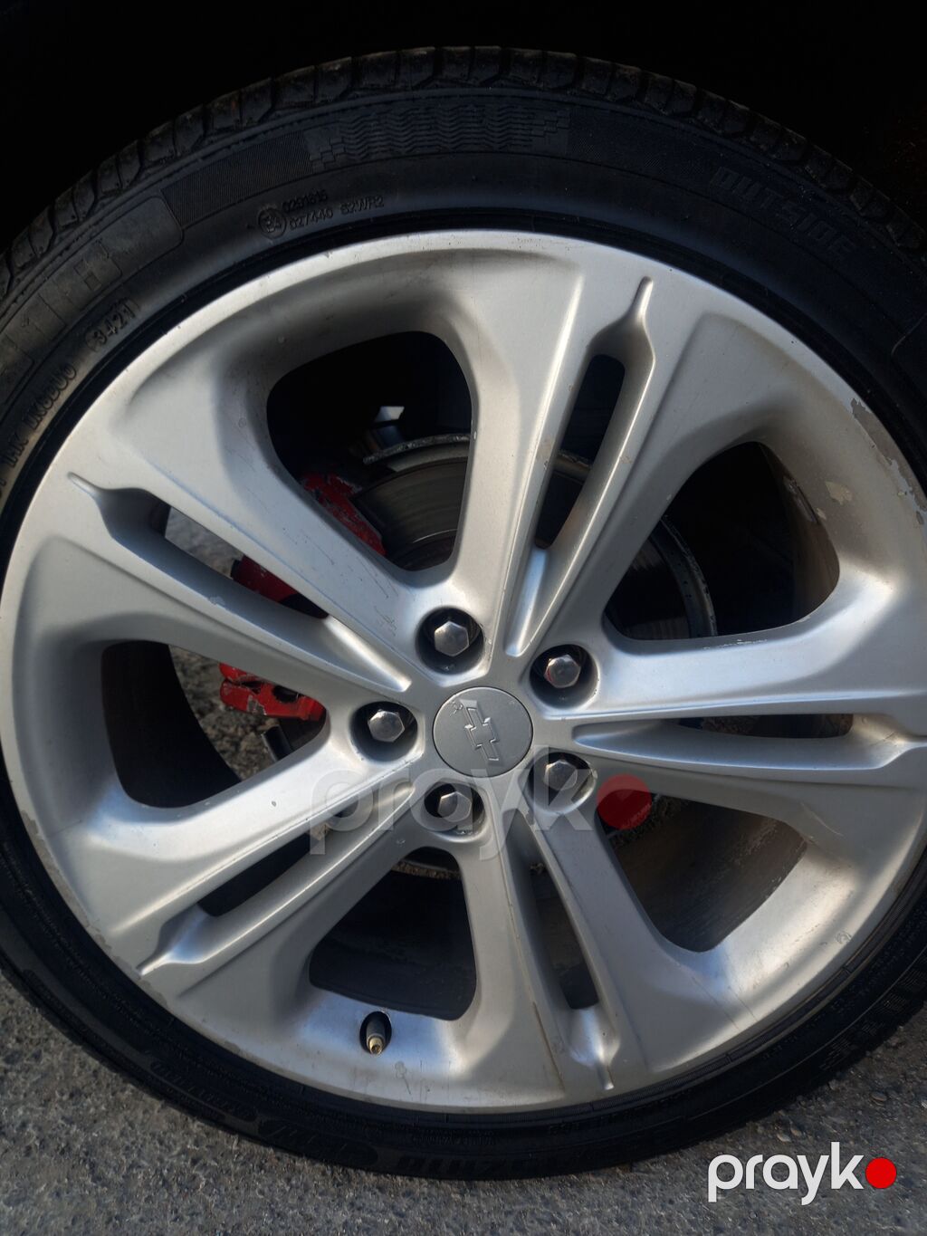 Lt rs disk teker 18 diy endirim var - 4 ədəd orijinal Chevrolet — Diskləri, Bakı (7)