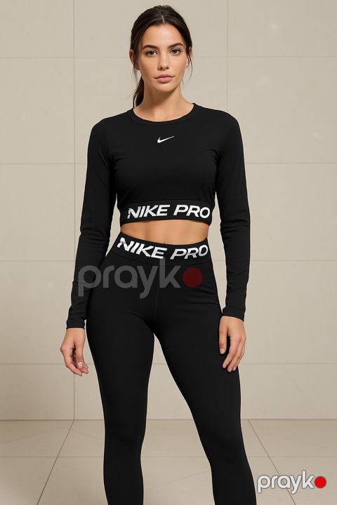 Qadınlar üçün idman kostyumu 8736W, polyester, qara, ölçü XS — Bakı