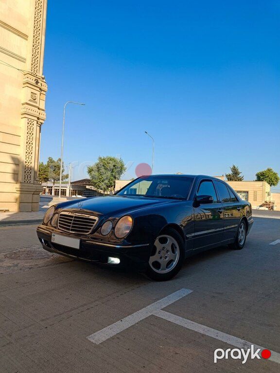 Mercedes E 220, 2.2 L, 1999 il, 413 481 km — Avtomobillər, Salyan (3)