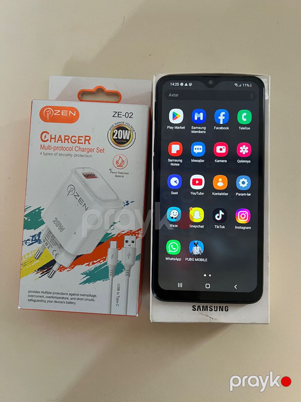 Samsung Galaxy A10s, 32 GB, rəng - Qara, Sensor — Samsung, Bakı (6)