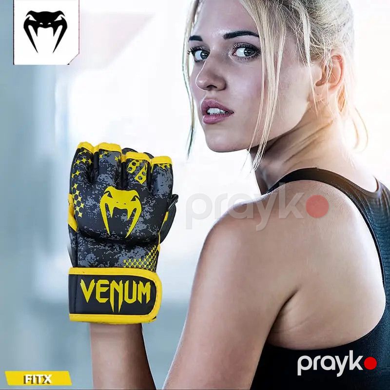 MMA Əlcəyi Venum, qara/sarı, ölçü M — Mallar, Bakı (3)