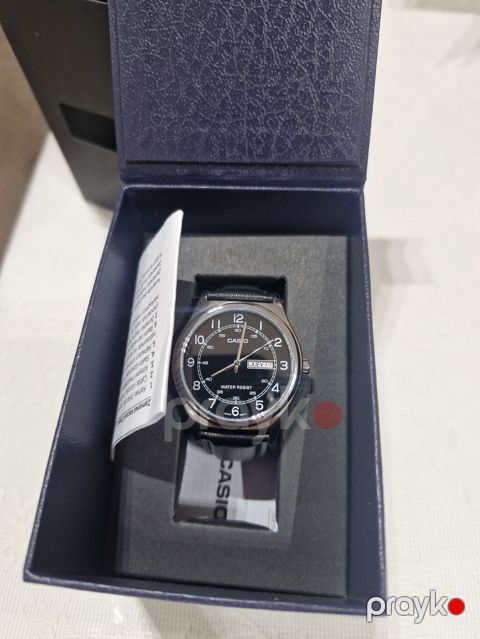 Casio kişi qol saatı - Korpus: paslanmayan polad, dairəvi forma — Bakı