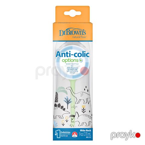 Qıdalanma üçün qab Dr.Brown's WB91010-INTLX, 0-3 ay, 270 ml, şəffaf — Bakı