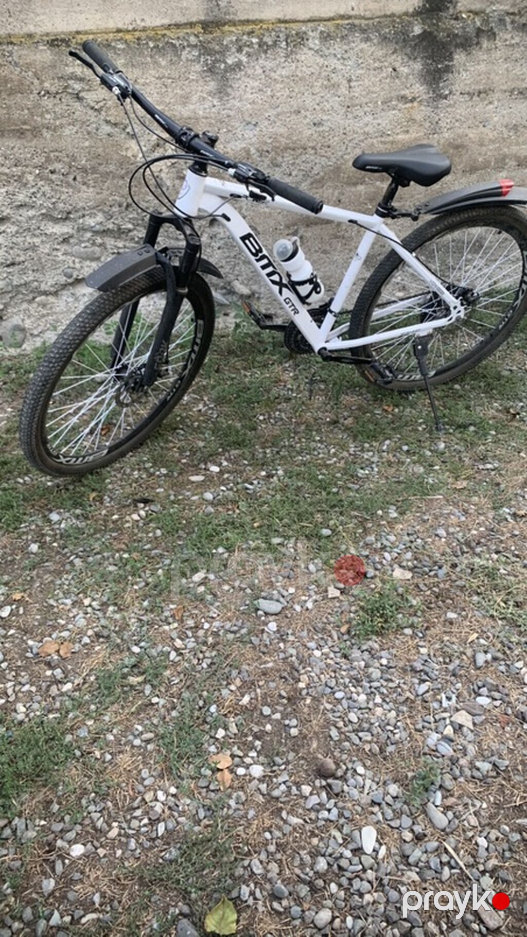 Btmx GTR dağ velosipedi - Rəng: ağ, qara detallarla - Çərçivə — Dağ velosipedləri, Tərtər (4)