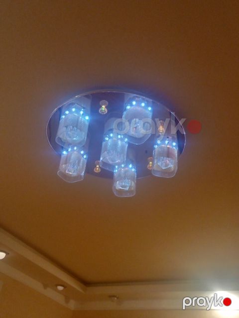 Çılçıraq, 5 lampa, Şüşə — Bakı
