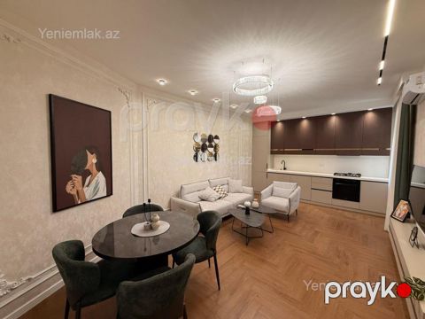 Satılır 3 otaqlı Bina evi menzil (Yeni tikili), 88 m², Nəsimi rayonu — Bakı