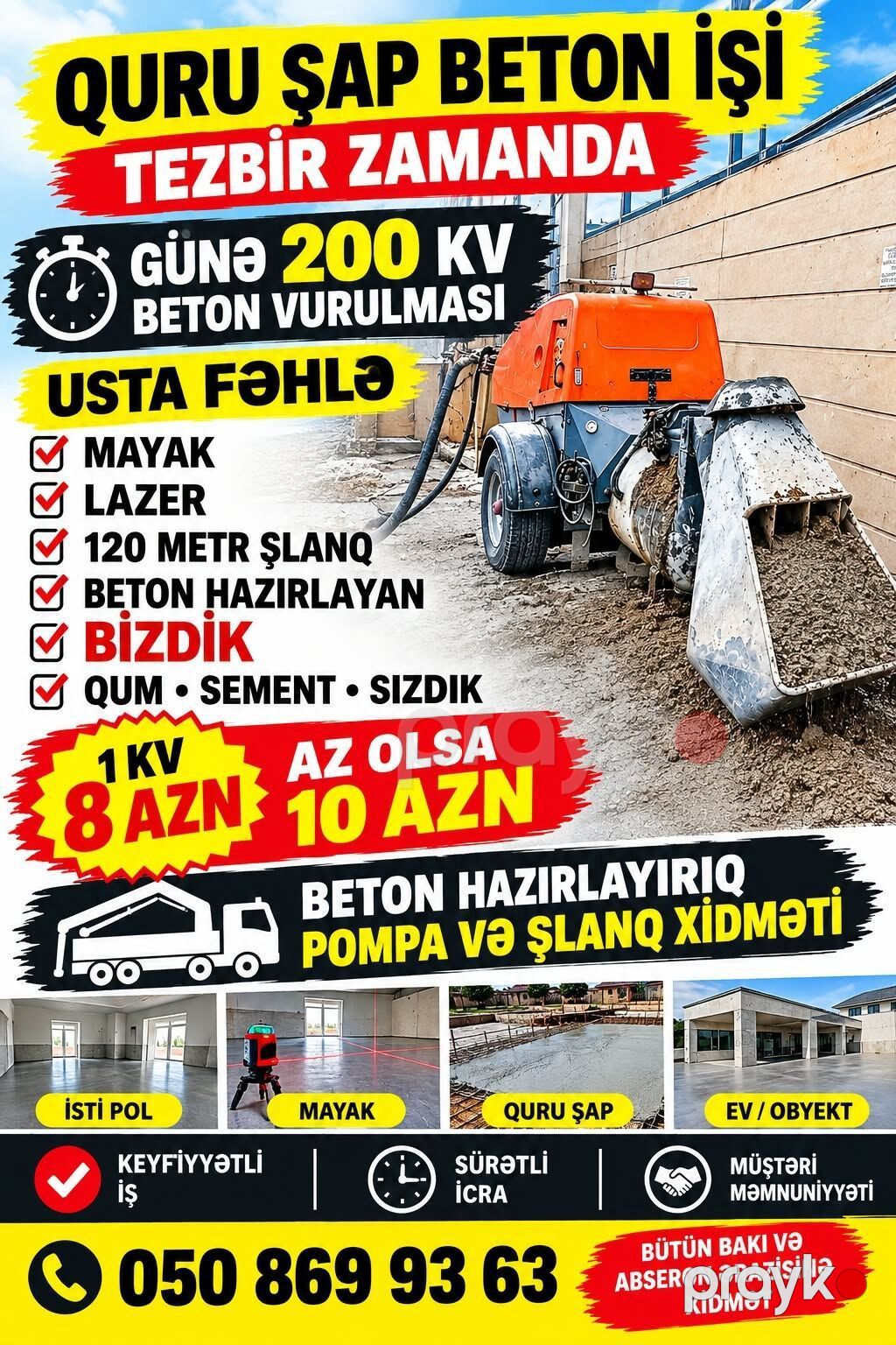 Traktor Xidməti Kiçik və iri traktorlar Təkərli və metal rezin — Ekskavatorlar, Bakı (5)