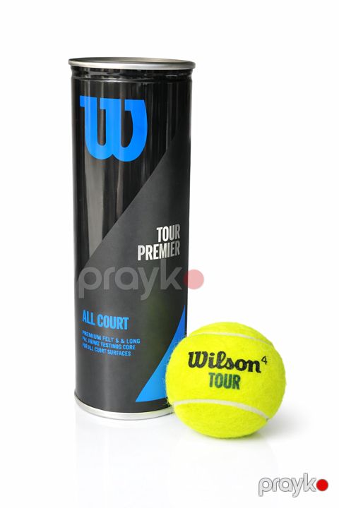 Tennis topu Wilson Tour, sarı — Bakı