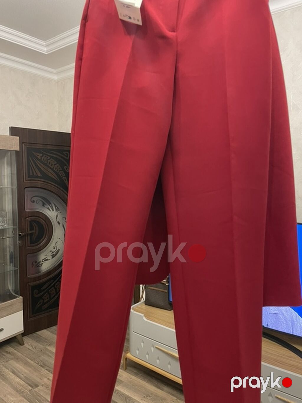 Zara qadın kostyum dəsti – qırmızı rəng - Brend: Zara - Model: Blazer — Kostyum, Bakı (2)