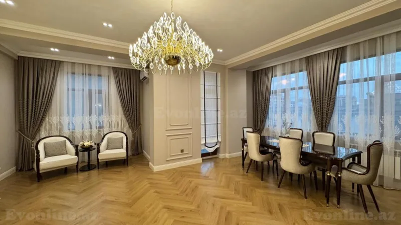 Satılır 3 otaqlı Mənzil Yeni tikili 150 m² Bakı, Nəsimi r., 28 May m — Mənzil, Bakı (2)