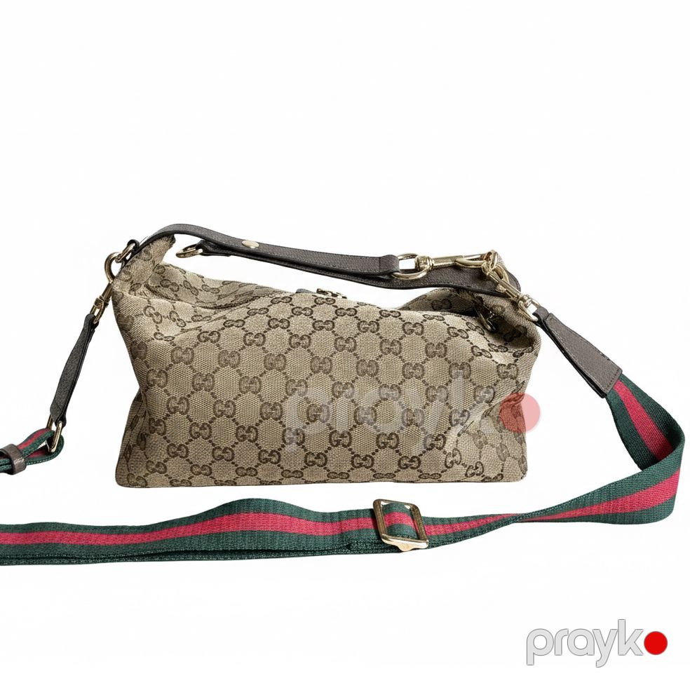 Gucci GG Canvas Monogram Şiyer Çantası – Klassik Dizayn və Gündəlik Rahatlıq — Çantalar, çamadanlar, cüzdanlar, Bakı (4)