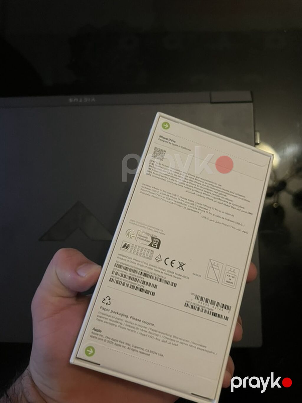 IPhone 17 Pro, 256 GB, Narıncı, Simsiz şarj — Apple iPhone, Bakı (3)