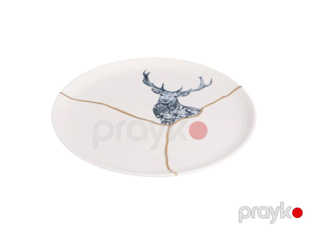 Boşqablar dəsti Porland Spirits, 20 sm, farfor, ağ, 4 əd — Mallar, Bakı (2)