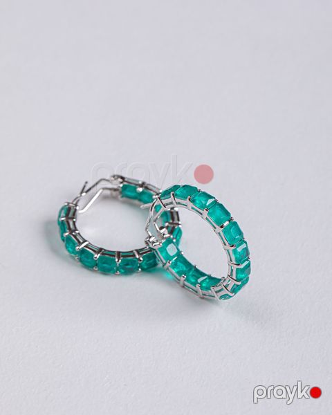 Qadın gümüş sırğaları TT Silver QSS003, gümüşü — Bakı