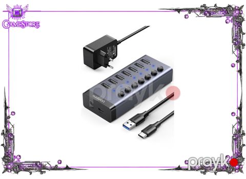 7 Girişli USB 3.0 hub "ugreen 90307 (CM481)" — Bakı