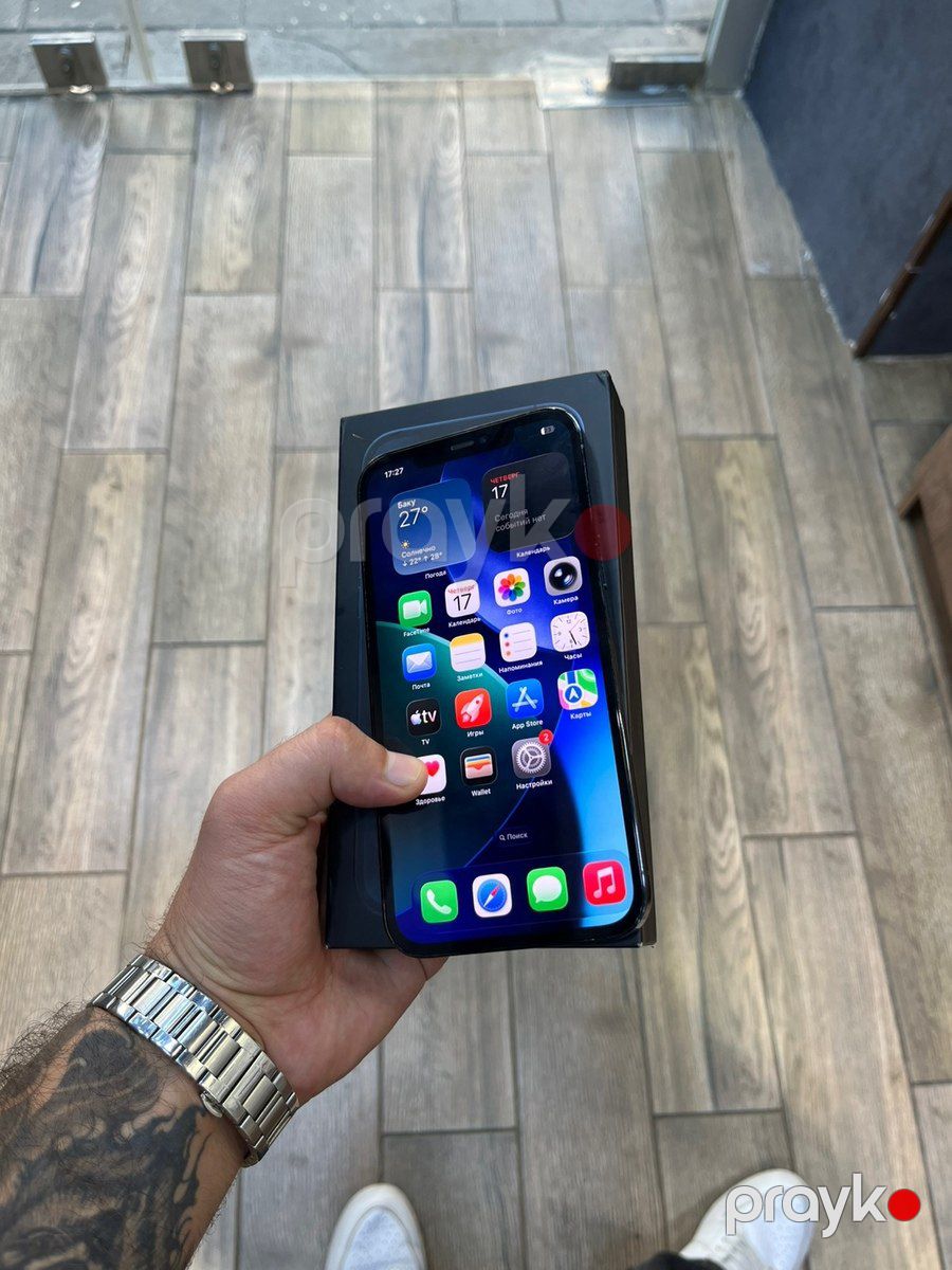 Apple iPhone 12 Pro Max Pacific Blue 128GB/6GB — Smartfonlar, Bakı (3)